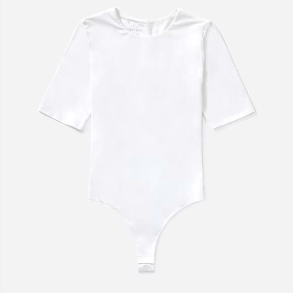 Everlane Short Sleeve Crew Neck Bodysuit